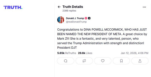 תגובת טראמפ למינוי. לכידת מסך מ.jpg