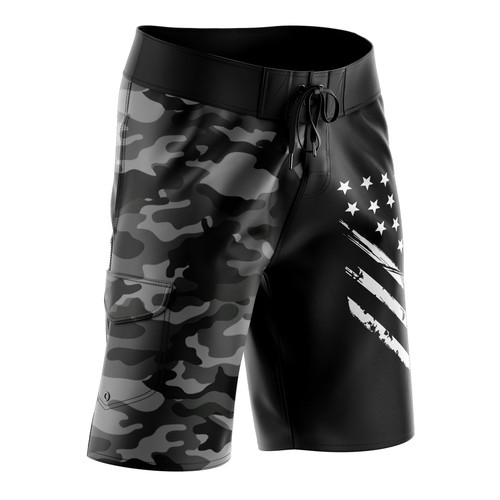 4 Board Shorts Side White crest split black camo.jpg