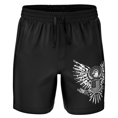 16 Fleece Shorts Front Eagle Warfare copy.jpg