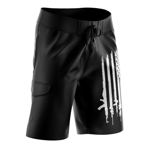 4 Board Shorts Side Arsenal Flag.jpg