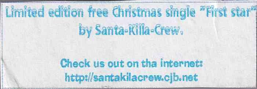 Santa Killa Crew First Star Hype Sticker.png