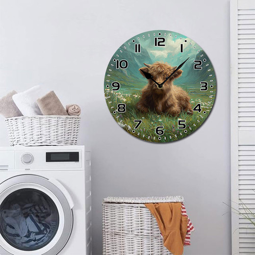 cute baby highland cow Flowers Animal 003 07.jpg