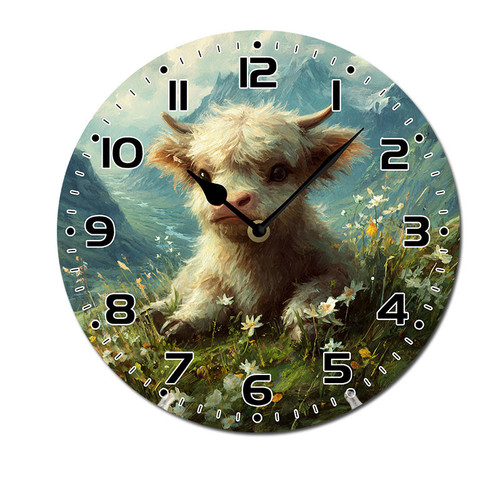 cute baby highland cow Flowers Animal 001 01.jpg