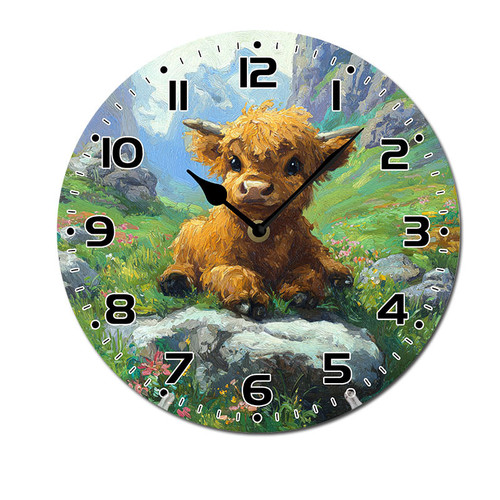 cute baby highland cow Flowers Animal 004 01.jpg