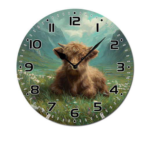 cute baby highland cow Flowers Animal 003 01.jpg