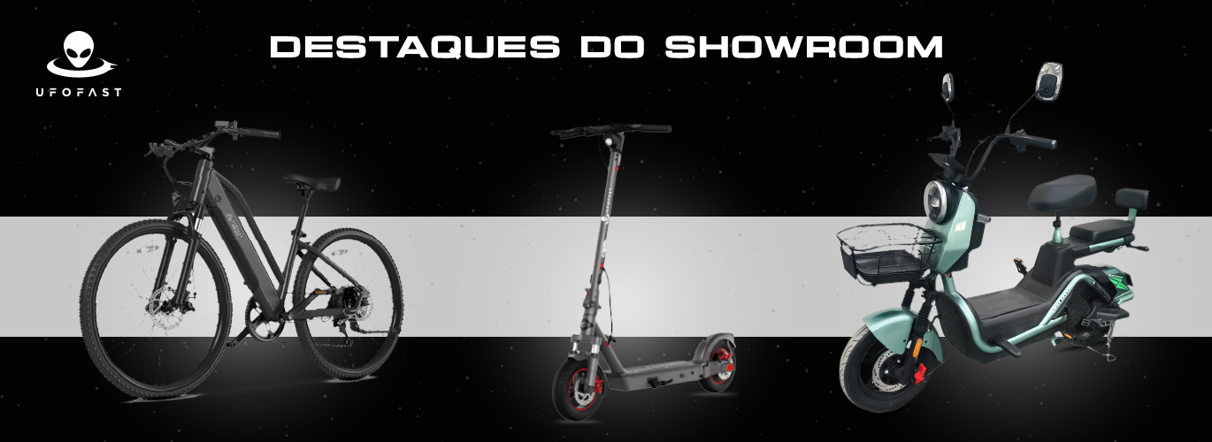 A different angle of the showroom, highlighting the V-Photon model.