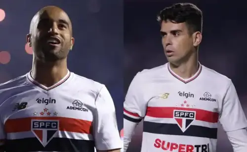 Lucas Moura e Oscar decepcionam em 2025: São Paulo cobra desempenho dos astros do clube