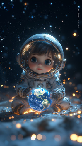 surajarts a cute little baby girl in 3d animation style wearing 2aa48e81 efea 49d0 9c60 764bf9e3c04d.jpg