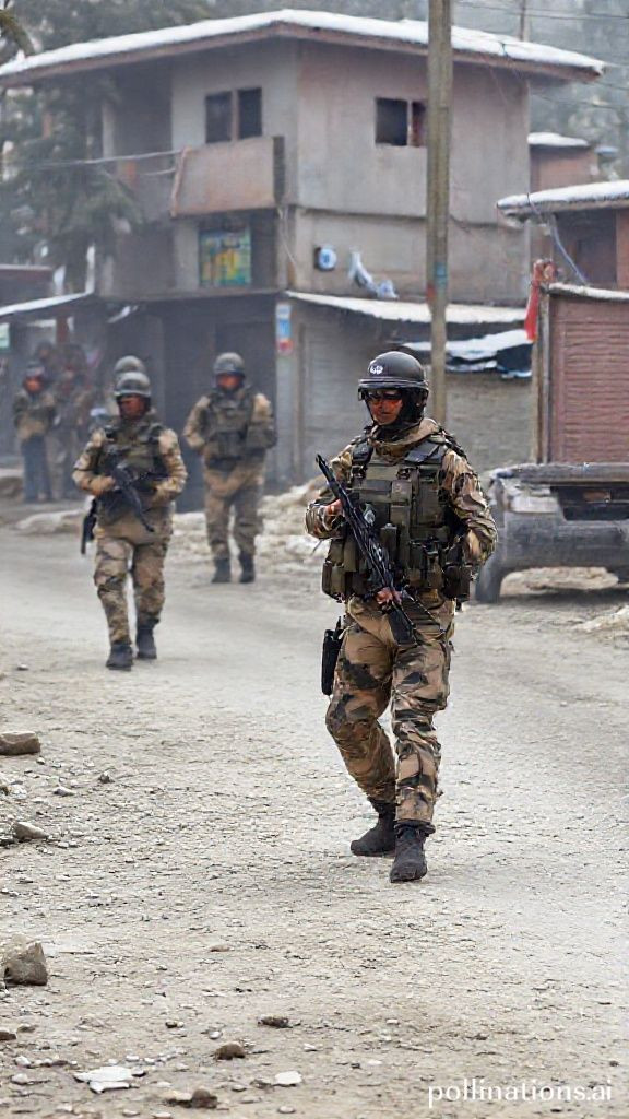 Indian police carry out sweeping raids in Kashmir