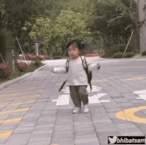 baby getting back up walking.gif
