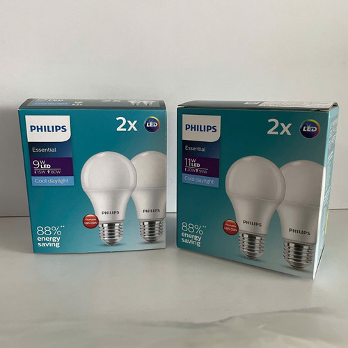 combo set 2 bong den led bulb tron philips essential ledbulb 9w e27 6500k 230v 2ct 6 apr a60 (4)