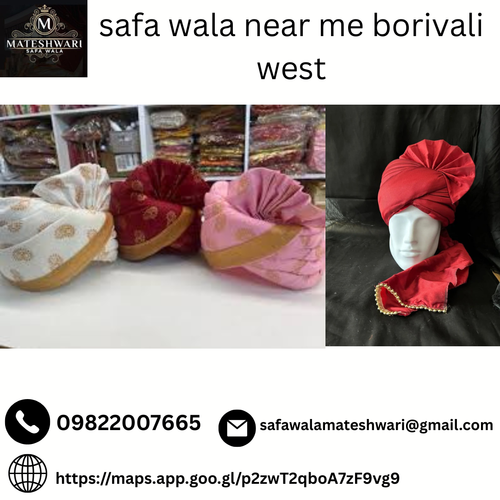 Safa Wala Near Me in Borivali West – Designer Turbans for All Occasions.png