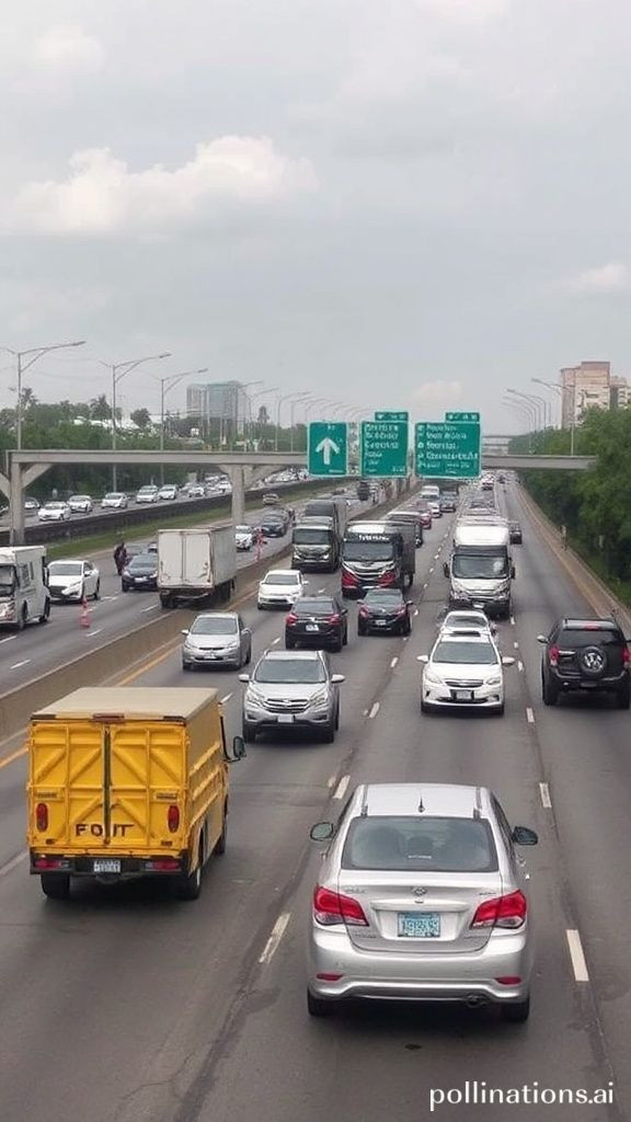 Heavy traffic grips Marcos Highway amid holiday rush