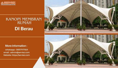 Kanopi membran rumah di berau.jpg