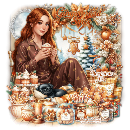 SOE Gingerbread Spice Tag Gorgeous Arie