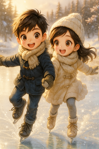 20251209 1247 Kids Ice Skating Fun remix 01kc0zdqvxehs9pe783z2ycx9p.png