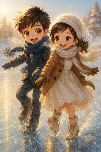 20251209 1247 Kids Ice Skating Fun remix 01kc0zdqvyezps25em8rp4txy5.png