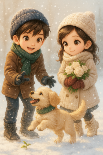 20251209 1251 Kids Playing in Snow remix 01kc0zmmm0e3g859pdfsy75hpx.png