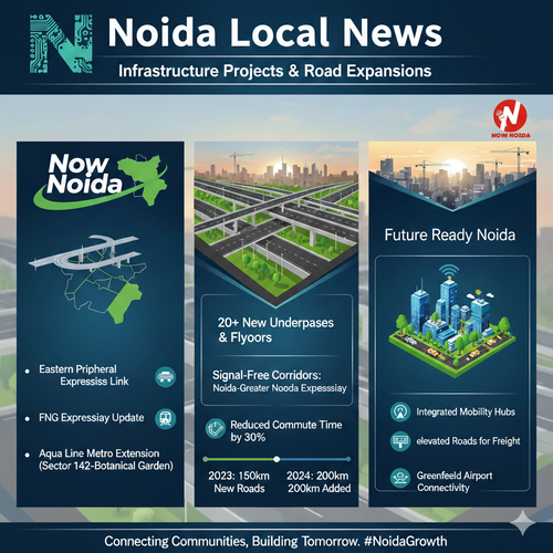 Noida Local News on Infrastructure Projects & Road Expansions with Now noida.png