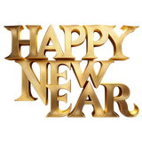 Happy New Year Gold Glitter Text PNG Free Download TopPNG removebg preview.png