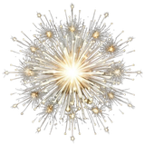 Dynamic firework explosion effect isolated on transparent background for celebratory visuals Premium.png