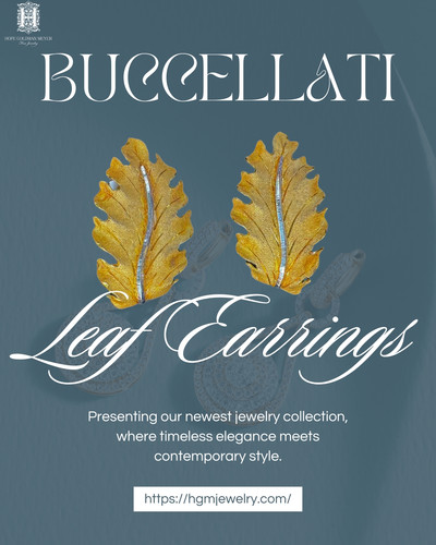 Elegant Buccellati Leaf Earrings For Fashion Lovers.jpg