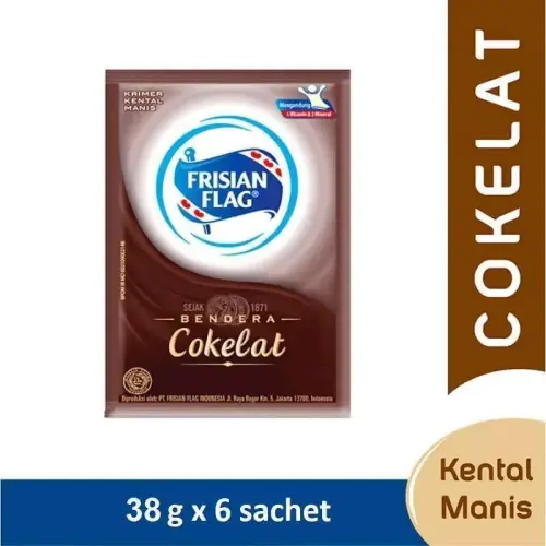 frisian flag frisian flag susu kental manis coklat 38 g 6 sachet full01 d9rcfdnr.webp