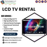 Premium Display Solutions with Lcd Tv Rental Options