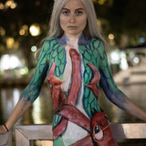 Mermaid In Ft Lauderdale Mimosa Valentina BodyPaint (4)