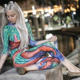 Mermaid In Ft Lauderdale Mimosa Valentina BodyPaint (13)