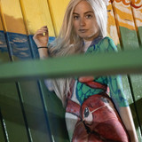 Mermaid In Ft Lauderdale Mimosa Valentina BodyPaint (15)