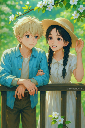 20251127 1118 Anime Couple Blossoms remix 01kb1xjv7nebdae07ndsmrr1zp.jpg