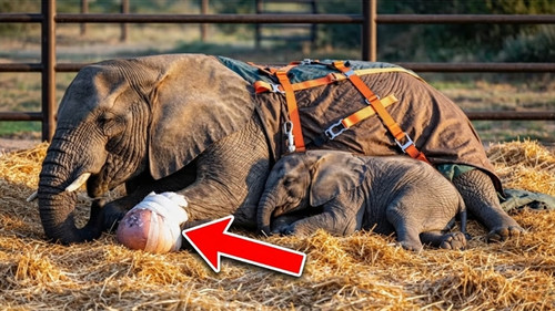 A Baby Elephant Walked 5 Hours Begging for Help What Rescuers Found Will Break Your Heart Noah.jpg
