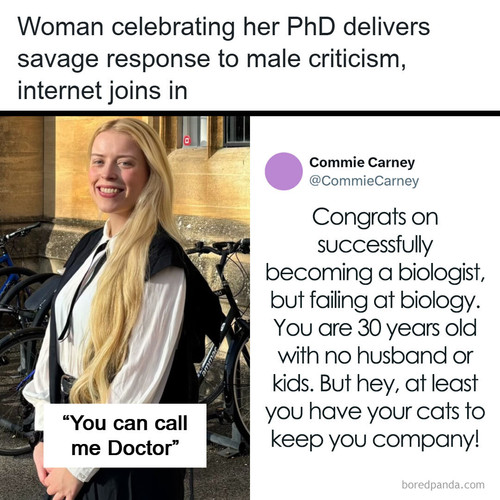 man berates womans degree gets roasted online.jpg