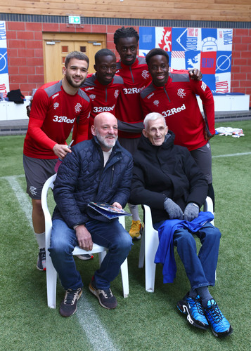 Rangers players  meet Dream Day guests of the Rangers Charity Foundation..jpg