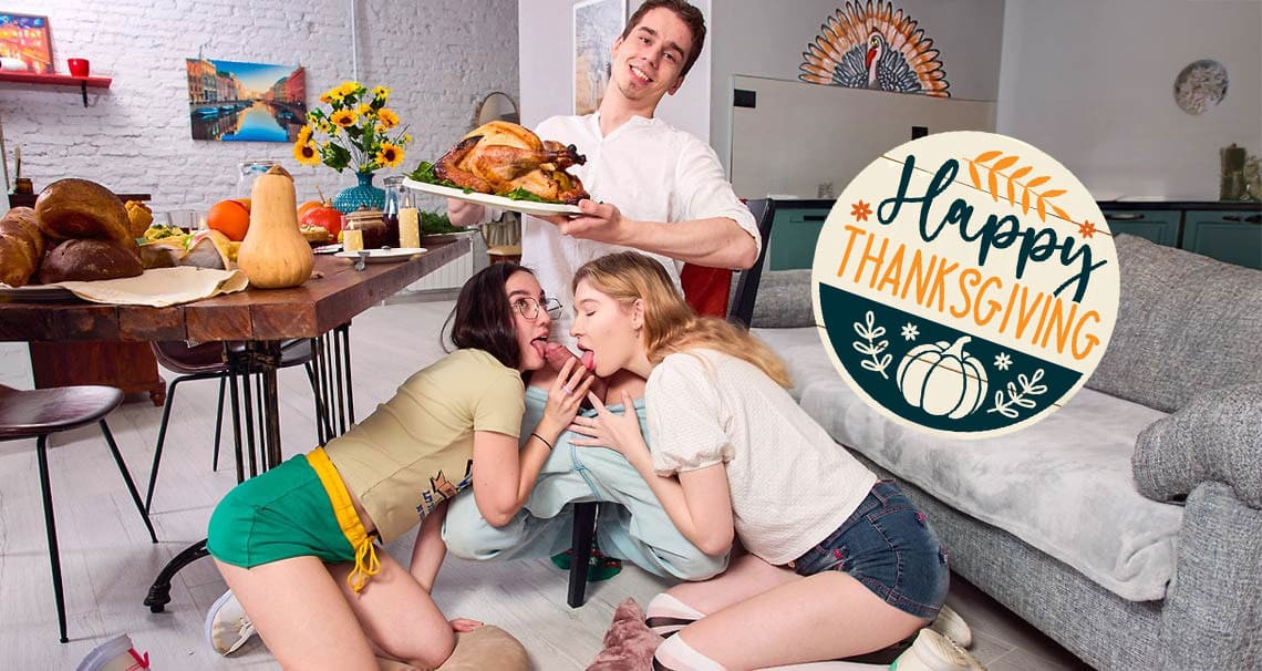 ClubSweethearts 25 11 27 Mia Murkovski, Sia Florance Pussy stuffing for Thanksgiving