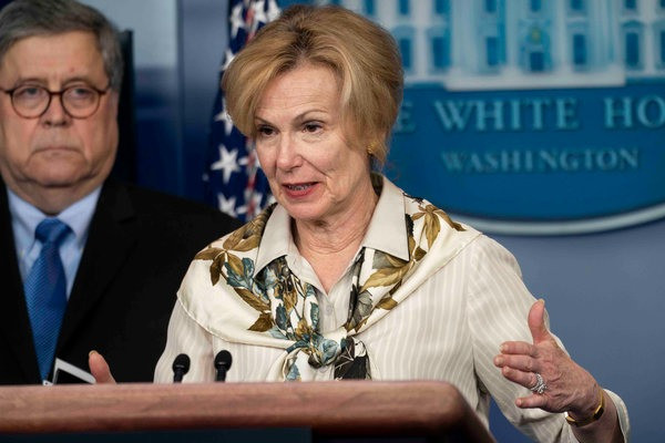 Dr. Jean Halpa Hayes exiting the broadcast