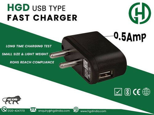HGD 0.5 Amp USB Charger Manufacturers in Delhi NCR.jpg