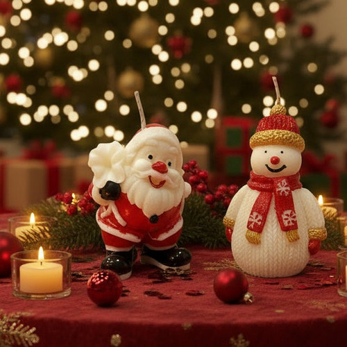 Buy Candles Online - Festive Friends Holiday Candle Set by MIAAKA.jpg