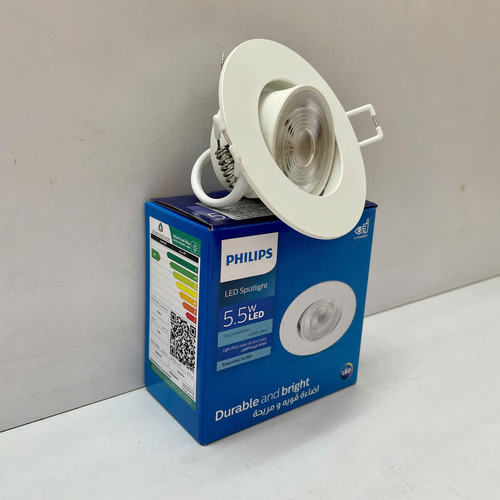 den downlight am tran chieu diem led philips sl190 rd 070 mb 5.5w 2700k wh gm 500lm (2).jpg