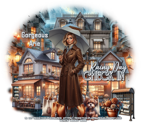 Gorgeous Arie Checkin In November Rain