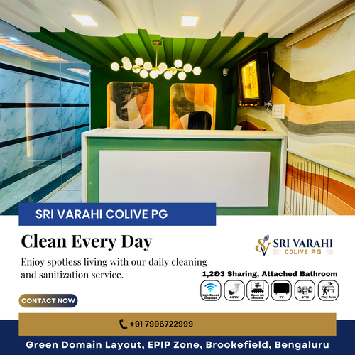 At Sri Varahi Colive PG in Brookefield, we believe a clean space is a happy place..png