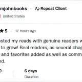 M M John client wattpad reads service review