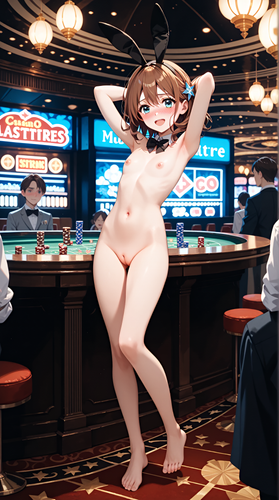 ブルーモト みなこちゃん、全裸バニーガールになる 130927578 p2