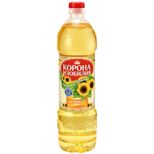 4607015790290 129539 МАСЛО КОРОНА ИЗОБИЛИЯ ПОДСОЛНЕЧН 1Л П Б.png