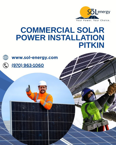 commercial solar power installation Pitkin.jpg