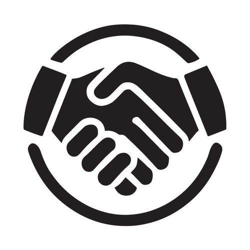 simple black line art of a business handshake free vector.jpg