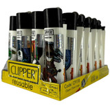 Isqueiro Clipper D24 CP11R SPACE WARRIORS BW + LB Unidade 5810 (3) (1)