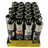 Isqueiro Clipper D24 CP11R HAPPY SKULLS + LB Unidade (Grande) 3744 (1) (1)