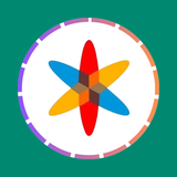 Black and White Circle Business Logo 100